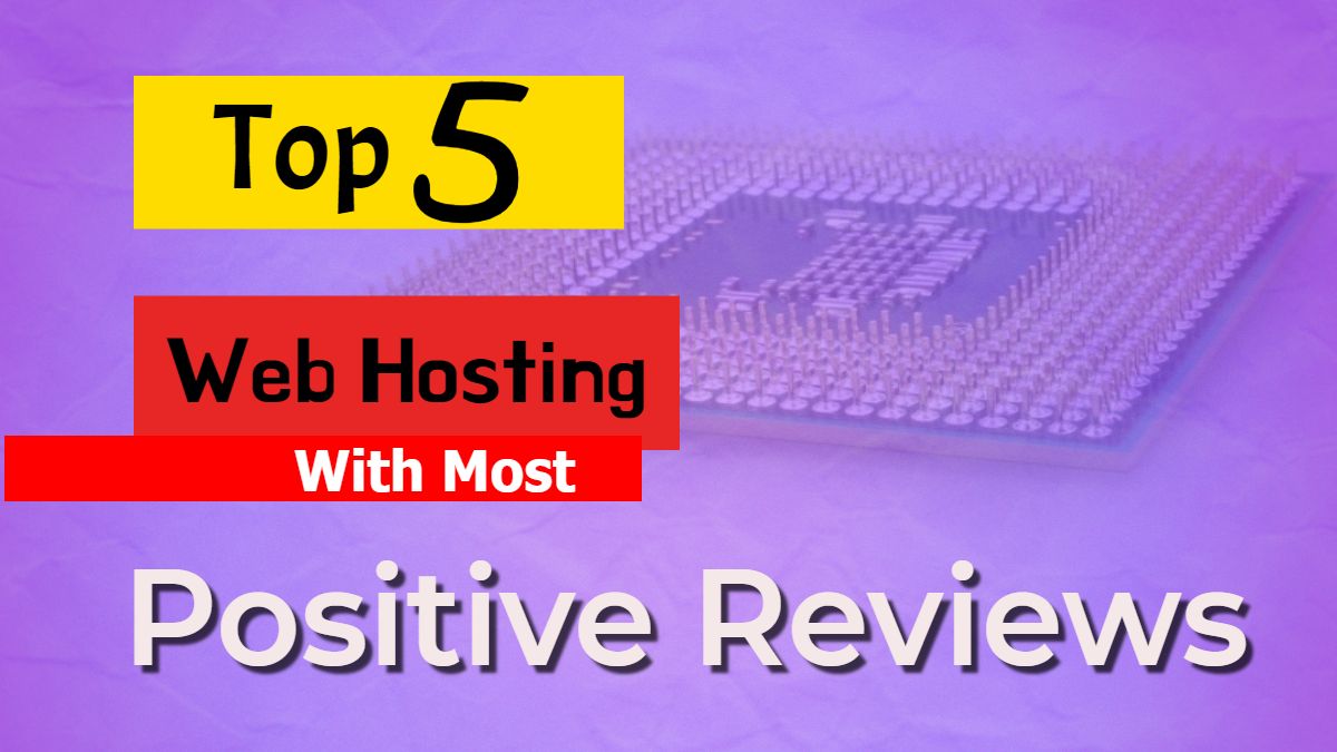 Top 5 hosting reviews
